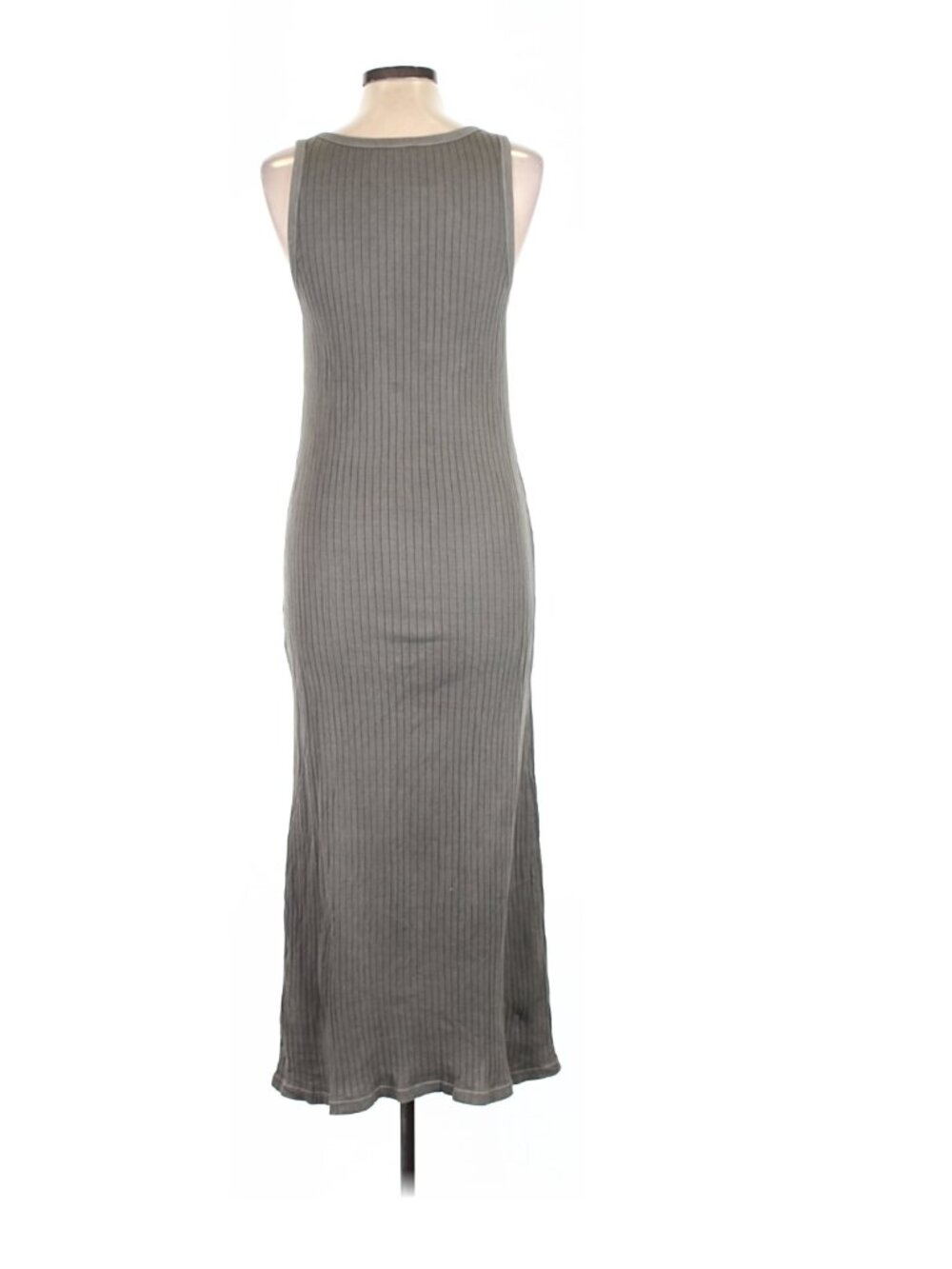 JAMES PERSE Square rib neck tank dress 3 (LG) - Picture 3 of 5